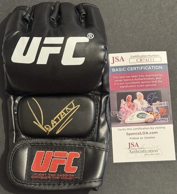 Alex Pereira Signed Autographed UFC Fight Glove JSA COA 2 Division Champ - Image 1 of 2