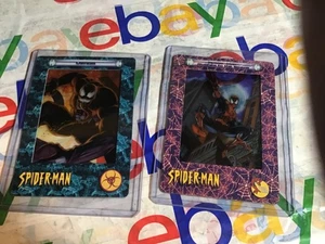 2002 ARTBOX SPIDER-MAN & VENOM FILM CARDZ #62 & 16 SUB-SET MARVEL CARDS NM/M - Bild 1 von 2