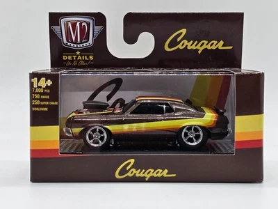 M2 MACHINES GROUND POUNDERS R24 COUGAR 1970 MERCURY COUGAR XR7 - Image 1 of 4