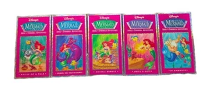 Lot of 5 Disney’s The Little Mermaid  Ariel’s Undersea Adventures VHS Rare - Picture 1 of 11