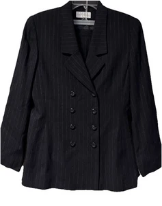 Casual Corner ~ Women’s ~ Size 10 ~ Two Piece Suit ~ Blazer & Skirt ~ Medium - Picture 1 of 24