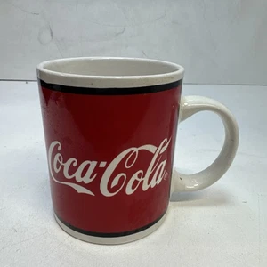 VTG 1996 Coke COCA-COLA Coffee Cup Mug 8oz Gibson - Picture 1 of 6