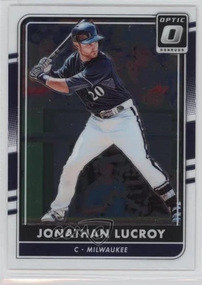 2016 Panini Donruss Optic Jonathan Lucroy #151 - Image 1 of 2