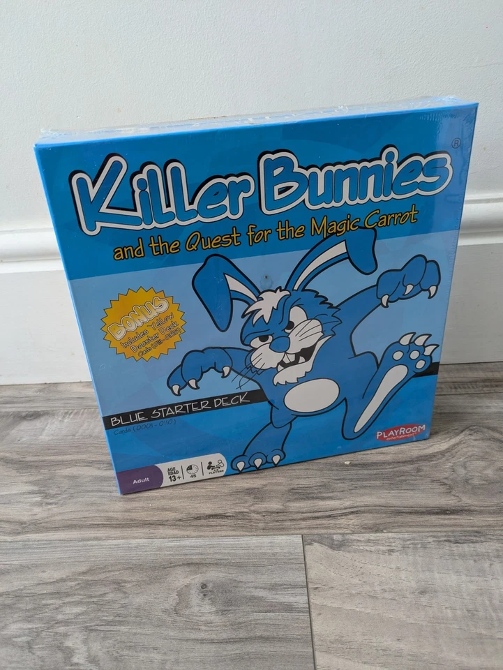 Killer Bunnies and the Quest for the Magic Carrot Blue Starter Deck + Yellow Exp - Image 1 of 4