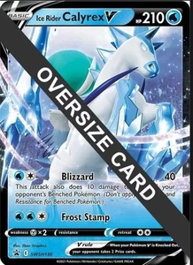 Ice Rider Calyrex V SWSH130 - Jumbo Card - - Picture 1 of 3