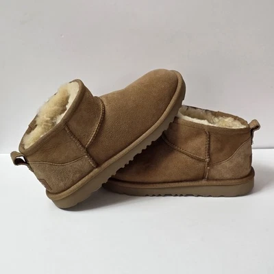 UGG Classic Ultra Mini Boots Women's UK 3 New Genuine - Image 1 of 4