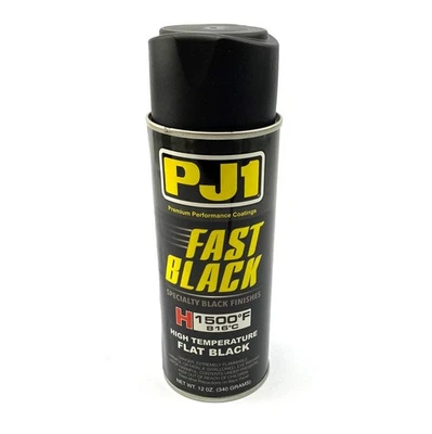 PJ1 HT1500 Paint Spray Black, High Temperature, PJ010001 - Image 1 of 2