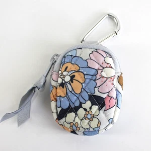 Vera Bradley Airpod Bag Charm Aloha Blooms Case Lip Balm Coin Purse Floral - Picture 1 of 3