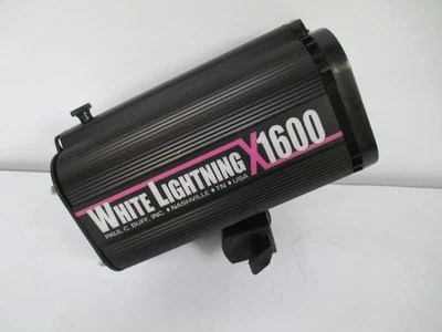 White Lightning X1600 Monolight Studio Flash Tested- NO Bulbs or Bulb Cover - Image 1 of 4