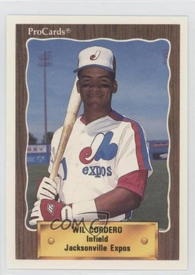 1990 ProCards Minor League Wil Cordero #1381 - Image 1 of 2