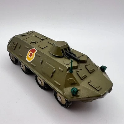 Vintage 1970 USSR BTR-60 Military Toy Model Tank 1:43 Diecast Metal Soviet - Image 1 of 4