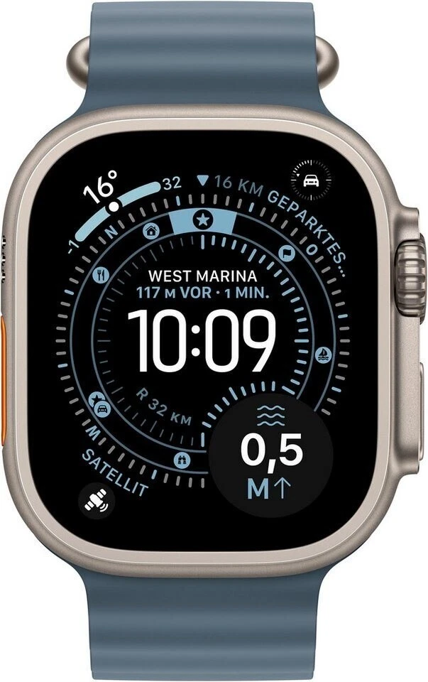 Apple Watch Ultra 3 49mm 2025 Titan Natur – Ohne Zubehör - Bild 1 von 2