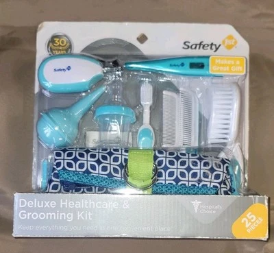 Safety 1st Deluxe 25-Piece Baby Healthcare and Grooming Kit Arctic Blue  - Image 1 of 4