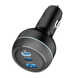 Fast Speed Car Charging Adapter with 2xUSB C and 1xUSB A 100W Output for Air 3 - Zdjęcie 1 z 8