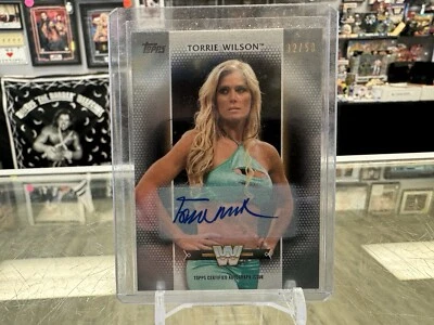 2017 Topps WWE Women's Division Roster Cards Auto /50 Torrie Wilson #R-50 Auto - Image 1 of 2