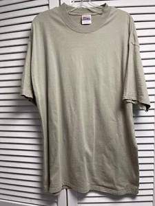 Hanes T-Shirt Beefy Kurzarm Rundhals hellgrau XL 46-48 - Bild 1 von 9