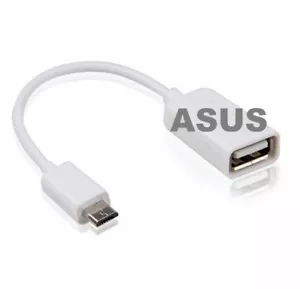 ASUS Cavo Adattatore OTG Micro USB Maschio a USB Femmina Tablet Smartphone Host - Picture 1 of 6