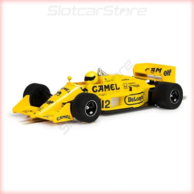 Scalextric C4251 Lotus 99T Camel "No.12 Ayrton Senna" 1987 Monaco GP 1:32 Auto