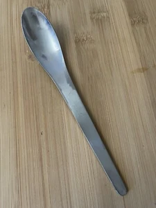 Dinamarca A Michelsen ARNE JACOBSEN Acero Inoxidable Satinado CUCHARA SOPA POSTRE 7.25” TAL CUAL - Imagen 1 de 5