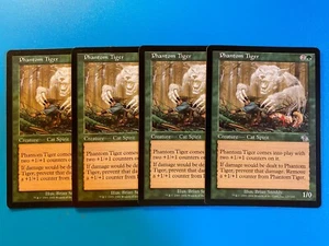 MTG 4x Phantom Tiger Judgment Pauper Legacy Magic the Gathering Card x4 NM - Picture 1 of 1