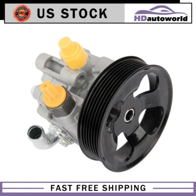 Power Steering Pump w/ Pulley Fits Toyota RAV4 2001 2002 2003 2004 2005 - Image 1 of 4