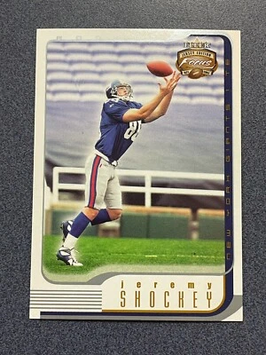 2002 Fleer Focus JE Jersey Numbers Century JEREMY SHOCKEY RC 15/180 @DC23 - Image 1 of 2