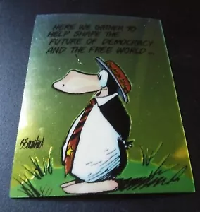 Bloom County/Outland krome rare trading card Berke Breathed 1995 Opus politics😃 - Picture 1 of 1