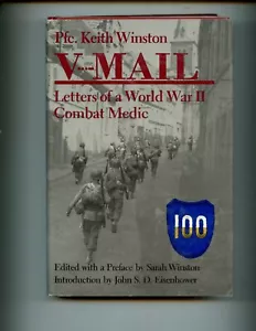 V-MAIL - Letters of a World War II Combat Medic. K. Winston, 1st HBdjVG, 1985 - Picture 1 of 3