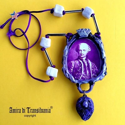 Saint Germain талисман ожерелье амулет подвеска подвеска драгоценности удачи деньги любовь - Изображение 1 из 4