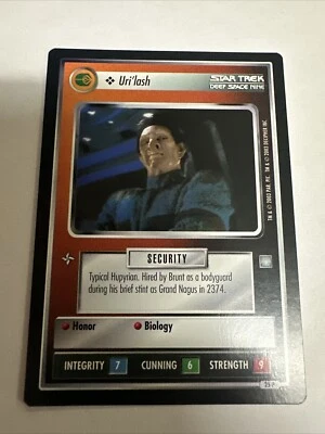 Star Trek CCG Uri'lash Near-Mint/NM Promo – AGT 2003 - Image 1 of 2