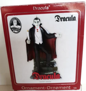 Carlton Karten Erbstück Ornament 5" hoch Dracula mit Klangarbeiten - Bild 1 von 1
