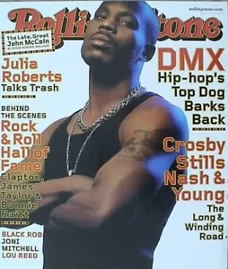 DMX "ROLLING STONE MAGAZINE" PROMO POSTER FROM 2000-Hip Hop's Top Dog Barks Back - Picture 1 of 2