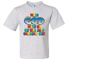 God Showing OFF  kids JERZEES t-shirt 6 MONTHS TO 18-20=XL - Picture 1 of 11