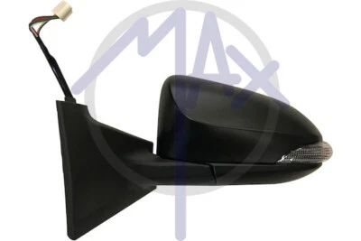 SPECCHIO SPECCHIETTO RETROVISORE ELETTR TOYOTA YARIS DAL 11 AL 14 SX NERO 7 PIN - Immagine 1 di 3