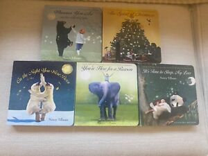 LOT 5 NANCY TILLMAN BOARD PICTURE BOOKS ON THE NIGHT YOU WERE BORN Series VGC