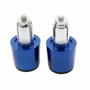 2pz 7/8 22mm Tappo manubrio moto CNC Tappo manubrio Tappo terminale Cafe Racer - Picture 1 of 2