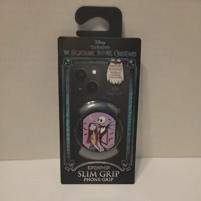 Disney Nightmare Before Christmas Slim Super Thin Grip SpinPop Hand Kickstand - Image 1 of 2