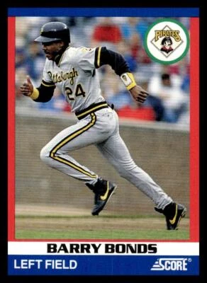 1991 Score 100 Superstars #26 Barry Bonds Pittsburgh Pirates - Image 1 of 2