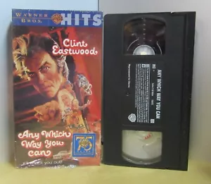 Any Which Way You Can VHS Clint Eastwood TESTED Fast Shipper - Imagen 1 de 3