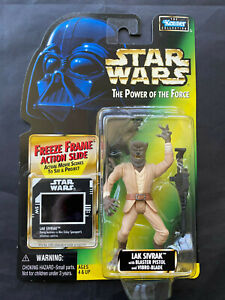 LAK SIVRAK, STAR WARS 1997 THE POWER OF THE FORCE, BRAND NEW, KENNER COLL 2 