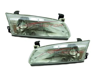 Передние фары со стороны водителя и пассажира для Toyota Camry CE LE XLE 1997-1999 годов выпуска левая+правая - Изображение 1 из 3