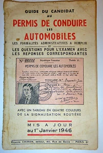 1946 French Driving License Manual – Hanoi Colonial Edition, Illustrated Vietnam - Bild 1 von 21
