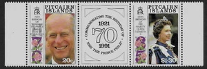 PITCAIRN ISLANDS 1991 ROYAL BIRTHDAYS SET UNMOUNTED MINT SG 399-400 - Picture 1 of 1
