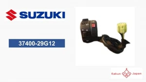 Suzuki OEM 37400-29G12 GSX-R 600 750 GSX-R1000 Left Handlebar Switch - Picture 1 of 5