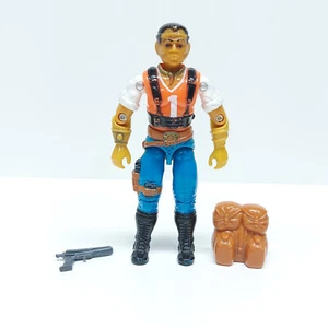 Figura de acción original de colección Gi Joe Red Dog 1987 completa Hasbro ¡sin reproducción! - Imagen 1 de 12