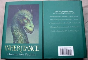 Christopher Paolini 2011 HCDJ 1st Edition INHERITANCE V 4 Dragon Rider Sephira - Bild 1 von 8