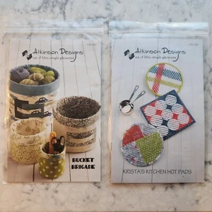 Atkinson Designs Bucket Brigade 170 Krista's Kitchen Hotpads 183 Bastelmuster - Bild 1 von 5