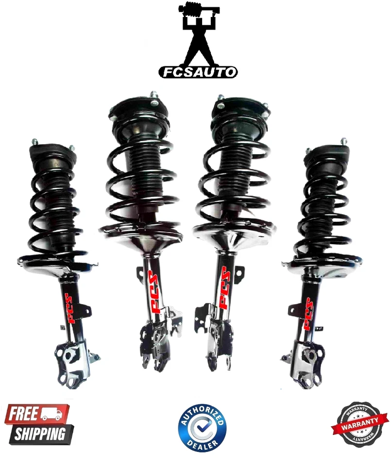 Muelle helicoidal delantero y trasero completo FCS para 04-06 Lexus RX330 RX350 07 AWD Foto 1 de 1