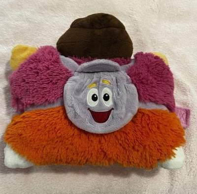 Pillow Pets Peewees Dora The Explorer Map Plush Pillow 2011 12 x 14 Inches - Image 1 of 4