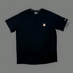 Carhartt T-Shirt Men's Small Black Force Pocket Relaxed Fit - Picture 1 of 5